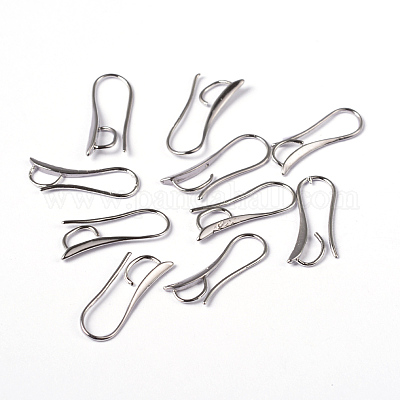 Crochet d'oreille en laiton&nbsp;KK-C1277-1