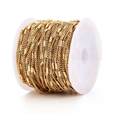 Catene a maglie a colonna in ottone&nbsp;CHC-T018-54G-1