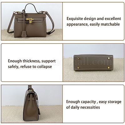 Shop WADORN PU Leather Handbag Base Shaper for Jewelry Making - PandaHall  Selected