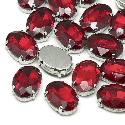 Nähen auf Rhinestone&nbsp;RGLA-T091-6x8mm-07P-1