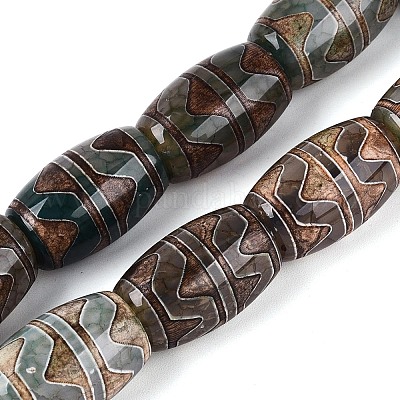 Perles de style tibétain&nbsp;TDZI-N001-018-1