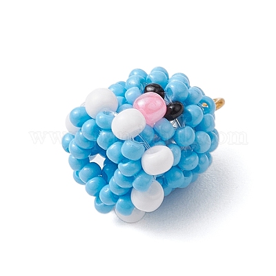 Perles de rocaille breloques en perles&nbsp;PALLOY-MZ00360-1