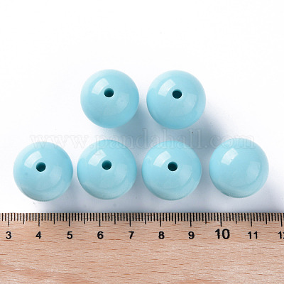 Perles acryliques opaques&nbsp;MACR-S370-C20mm-A07-1
