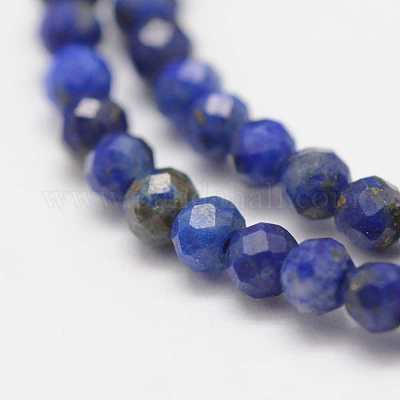 Natürlicher Lapislazuli Perlenstränge&nbsp;X-G-K182-2mm-04-1