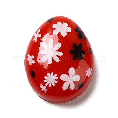 Cabujones de resina opacos de dibujos animados de Pascua&nbsp;RESI-Q223-02A-1