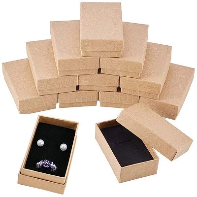 delicadeza Incierto Milagroso Shop BENECREAT 24 Pack Necklace Ring Box 8x5x3cm Kraft Brown Rectangle  Cardboard Jewelry Boxes Small Gift Box for Wedding Party Birthdays for  Jewelry Making - PandaHall Selected