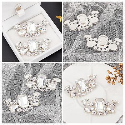 Wholesale CRASPIRE Wedding Shoe Clips Rhinestone Shoe Buckle Crystal  Rhinestone DIY Bridal Floral Shoe Buckle Metal Shoe Charms Decorations  Clutch Dress Hat Shoe Jewelry Accessories 