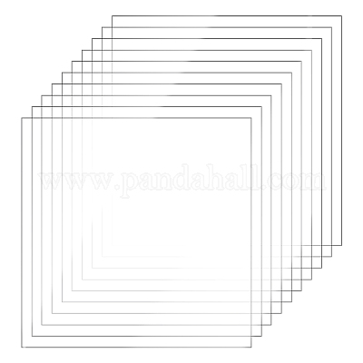 Fogli di plastica in pvc&nbsp;FIND-WH0199-444-1