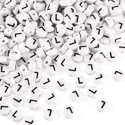 500pcs Acrylperlen&nbsp;SACR-TA0001-55L-1