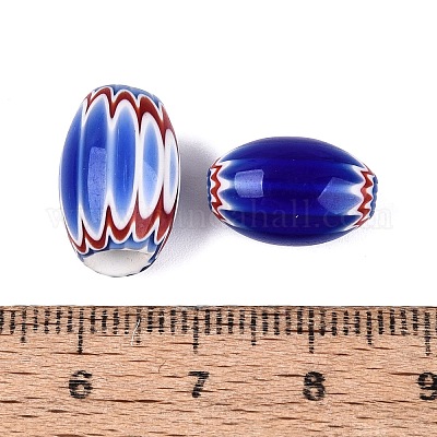 Handgefertigte Millefiori-Glasperlen&nbsp;LS-LA-N002-05A-1