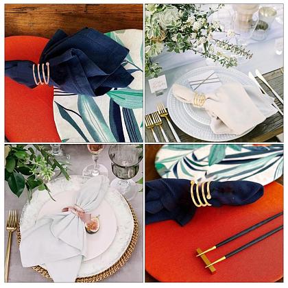 アクセサリー作り用 Chgcraft6pcsナプキンリングスパイラルペーパーナプキンバックル 母の日の素敵なナプキンリング クリスマス 感謝祭の日 結婚式 バンケット 晩ごはん パーティーテーブルの装飾 を購入 Selected Pandahall Com Jp