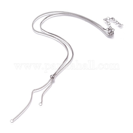El collar del acero inoxidable X-AJEW-JB00477-1