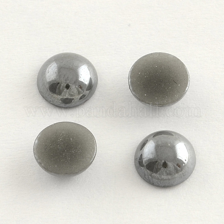 Кабошоны из непрозрачного непрозрачного стекла PORC-S801-6mm-41-1