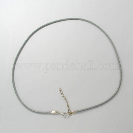 Kunst Leder Halbgefertigte Halskette X-NCOR-R027-10-1