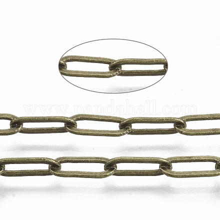 Brass Paperclip Chains CHC-S008-001B-AB-1