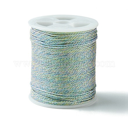 17 м полиэфирных швейных ниток радужного цвета OCOR-E026-08C-1