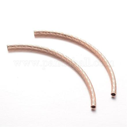 Curved Iron Tube Beads IFIN-E739-01KCG-1