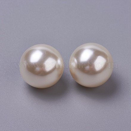 Perle di perle imitazione plastica abs OACR-TAC0001-01B-1