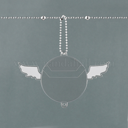 Funda protectora transparente de la insignia de la mochila del pvc ZXFQ-PW0001-103B-01-1