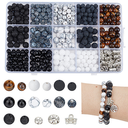 Nbeads DIY Beads Jewelry Making Finding Kit DIY-NB0009-02-1