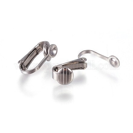 304 risultati di orecchini a clip in acciaio inossidabile STAS-E460-06P-1