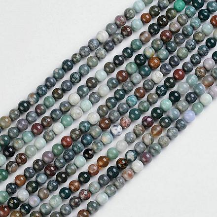 Natural Gemstone Beads Strands X-G-F591-03-10mm-A-1