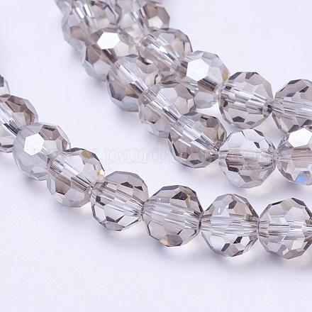 Chapelets de perles en verre EGLA-J042-8mm-15-1