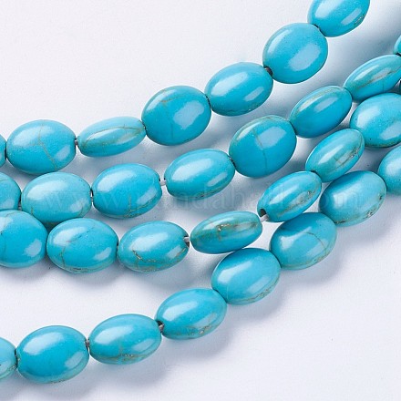 Synthetic Turquoise Beads Strands G-E456-30A-1