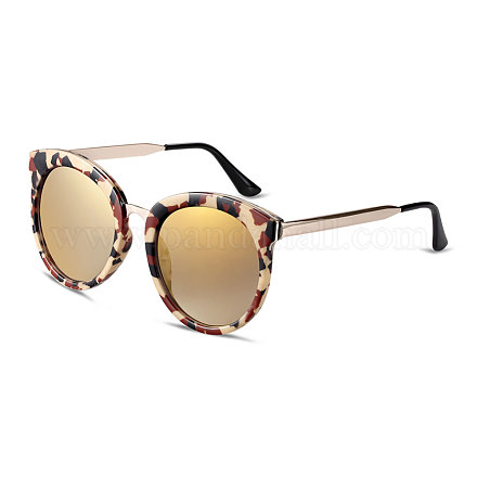 Art und Weise runde Linse Frauen Sonnenbrille SG-BB14391-3-1