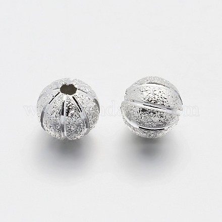 Perle di ottone tonde KK-N0061-04S-8mm-1