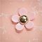 Acrylic Cabochons, DIY Accessories, Flower, Pink, 27mm