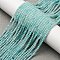 Natural Amazonite Beads Strands, Round, 2mm, Hole: 0.8mm, about 182pcs/strand, 15.51''(39.4cm)