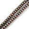 Synthetic Non-Magnetic Hematite Beads Strands, Disc, Heishi Beads, Coffee Plated, 4x3mm, Hole: 1mm, about 138pcs/strand, 15.75''(40cm)