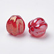 Perles acryliques transparentes de style craquelé MACR-S268-G-3