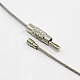 201 Stainless Steel Wire Necklace Cord TWIR-SW001-5-3
