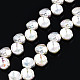 Hilos de cuentas de perlas de imitación de plástico abs KY-N015-12-A04-1