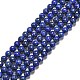 Natural Lapis Lazuli Beads Strands X-G-G423-6mm-AB-1