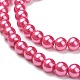 Glass Pearl Beads Strands HY-XCP0001-05C-03-3