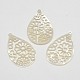 Natural Mother of Pearl Shell Pendants SSHEL-L002-02-2