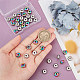 Unicraftale 40Pcs 2 Styles 201 & 304 Stainless Steel Beads Sets STAS-UN0051-97-4