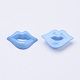 Acrylic Lip Shaped Cabochons BUTT-E024-B-07-2