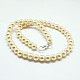 Fashion Glass Pearl Beaded Necklaces NJEW-D061-8mm-5-1
