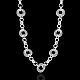 Trendy Silver Plated Brass Bridal Party Jewelry Sets SJEW-BB08958-4