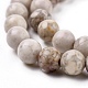 Chapelets de perles maifanite/maifan naturel pierre  X-G-F353-4mm-6