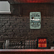 Globleland винтажная металлическая такса мыло для ванны оловянная вывеска для ванной забавная художественная табличка плакат ретро металлические настенные декоративные оловянные вывески 8 × 12 дюйма для дома AJEW-WH0189-083-7