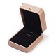 Imitation Silk Covered Wooden Jewelry Pendant Boxes OBOX-F004-02-2