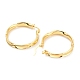 Brass Stud Earring Findings EJEW-O106-10G-3