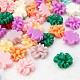 Mixed Resin Flower Cabochons X-CRES-A0024-M-1