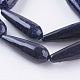 Synthetic Blue Goldstone Beads Strands G-A175E-A12-3