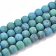 Chapelets de perles en chrysocolle naturelle X-G-T106-195-1